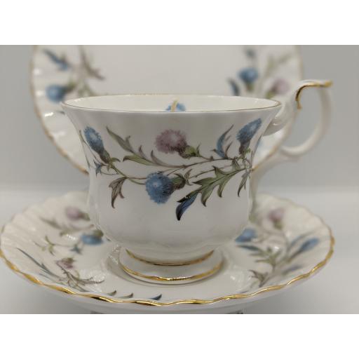 Vintage 'Royal Albert' tea trio c 1950